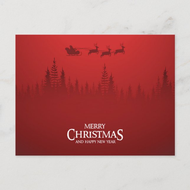 Cartão postal de voo de férias (Frente)