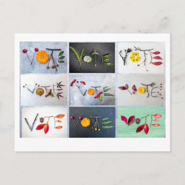 Cartão Postal de Voto  (Frente)