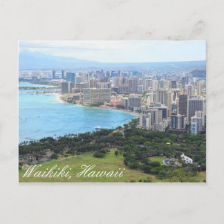 Cartão postal de Waikiki