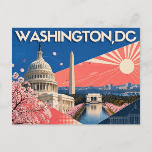 Cartão postal de Washington DC