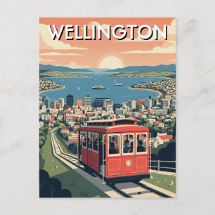 Cartão Postal de Wellington Nova Zelândia