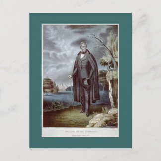 Cartão postal de William Henry Harrison