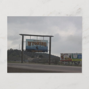 Cartão Postal de Wyoming