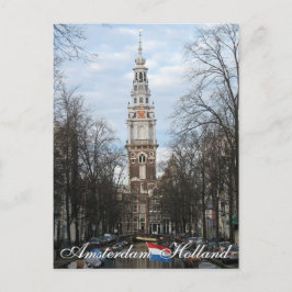Cartão postal de Zuiderkerk Holland