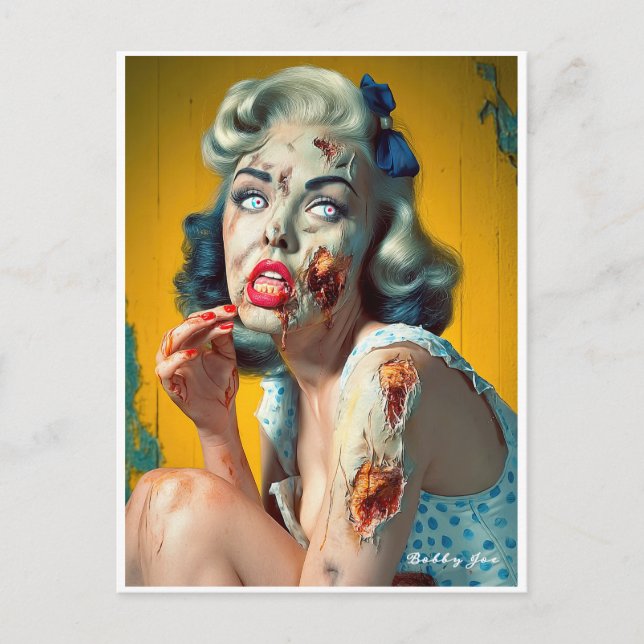 Cartão Postal Dead, Dreamy, and Dangerously Darling: Bobby Joe (Frente)