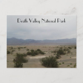 Cartão Postal Death Valley National Park Art Photo