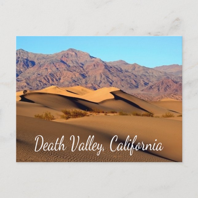 Cartão Postal Death Valley National Park, California Postcard (Frente)