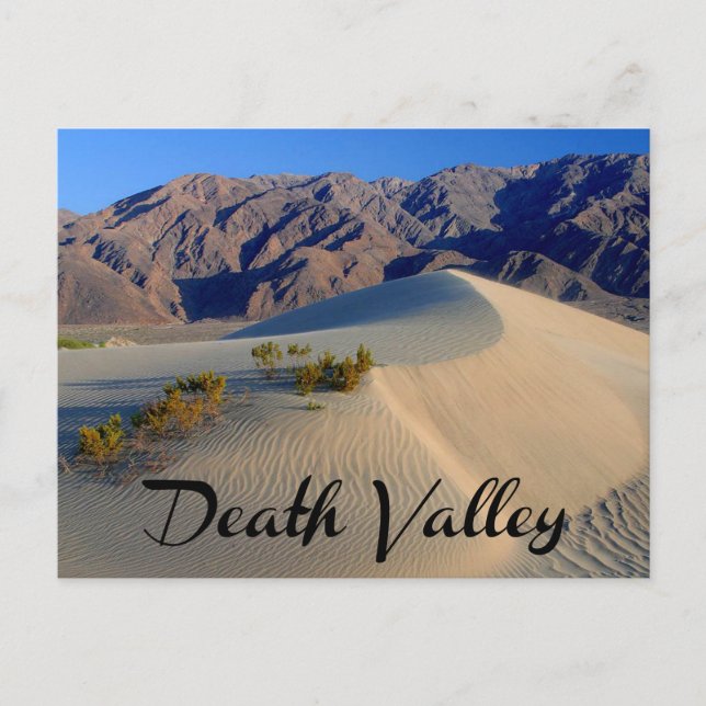 Cartão Postal Death Valley National Park, California Postcard (Frente)