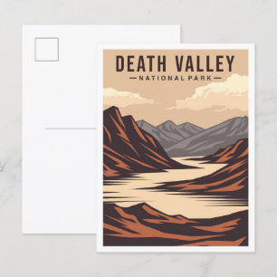 Cartão Postal Death Valley National Park California Viagem