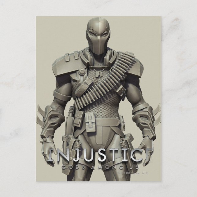 Cartão Postal Deathstroke (Frente)