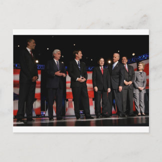Cartão Postal Debate-Primeiro Obama