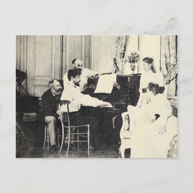 Cartão Postal debussy 1893 (Frente)