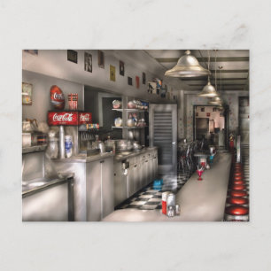 Cartão Postal Década de 1950 - Fonte de Soda