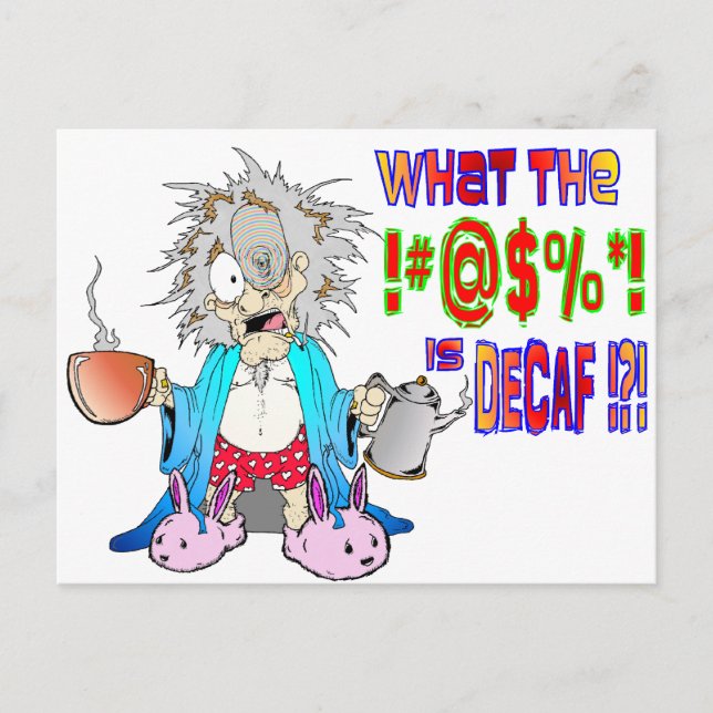 CARTÃO POSTAL DECAF? (Frente)