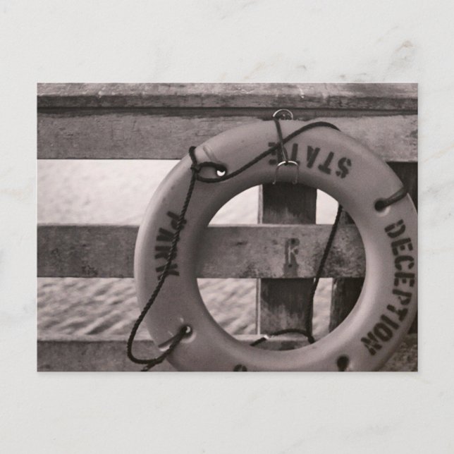 Cartão Postal Decepção na Baía de Bowman (Frente)