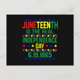 Cartão Postal Décimo de Junho é o Dia da Independência Real de 1