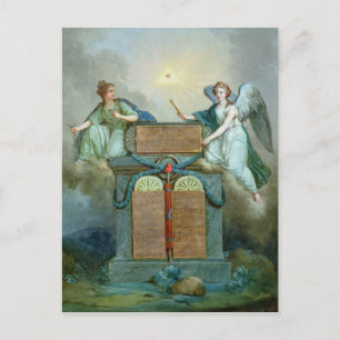 Cartão Postal Declaração dos Direitos do Homem e do Cidadão