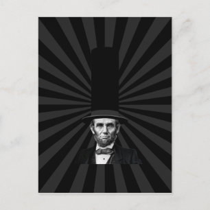 Cartão Postal Declaração Presidencial Abraham Lincoln