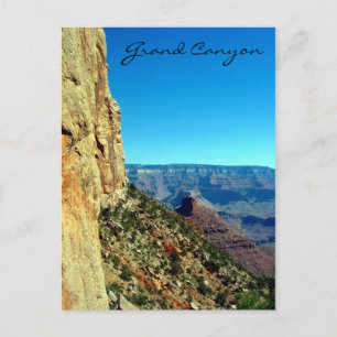 Cartão Postal declives do Grand Canyon