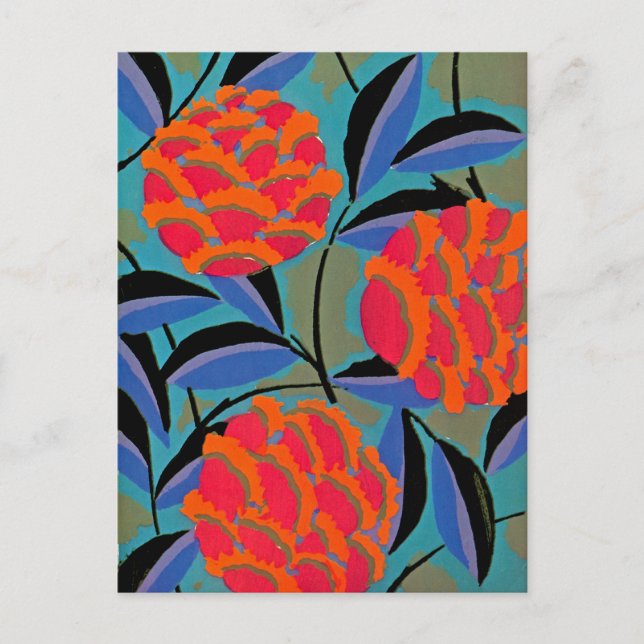 Cartão Postal Deco de Arte de Seguy #2 em Emporio Moffa (Frente)