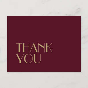 Cartão Postal Deco do Tipo Dourado Casamento de Borgonha Obrig