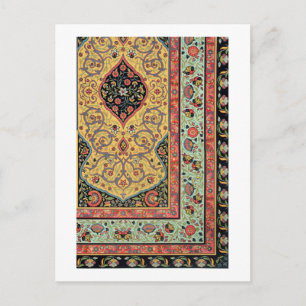 Cartão Postal Decoração persa, placa XXV de "Polocromo Orn