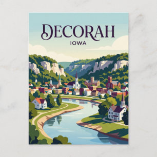 Cartão Postal Decorah EUA