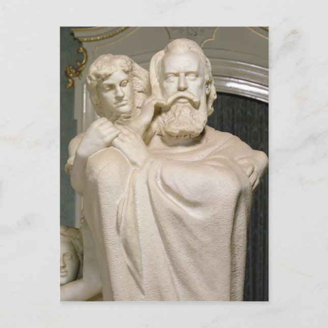 Cartão Postal Dedicação aos Brahms, 1909 (Frente)