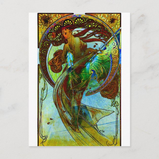 CARTÃO POSTAL DEDICAÇÃO ~ MUCHA ETERNAL ATRAVÉS DE SEUS TRABALHO (Frente)