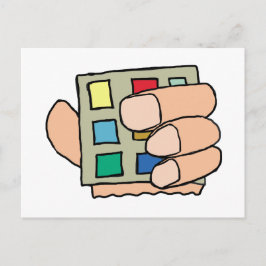 Cartão Postal Dedo do gordo