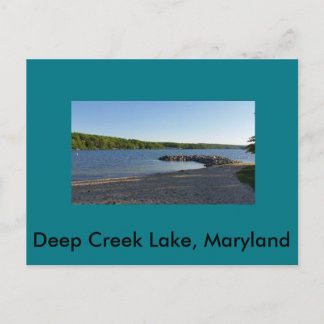 Cartão Postal Deep Creek Lake Maryland