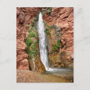 Cartão Postal Deer Creek Falls - Grand Canyon - Cachoeira