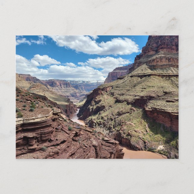 Cartão Postal Deer Creek View do Grand Canyon (Frente)