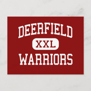 Cartão Postal Deerfield - Warriors - High - Deerfield Illinois