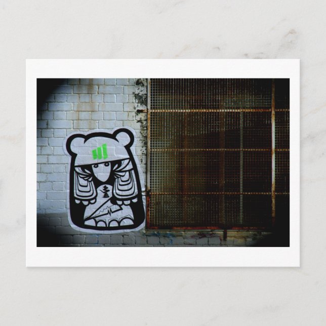 Cartão Postal Defensor do Grille (Frente)