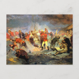 Cartão Postal Defesa de Rorke's Drift