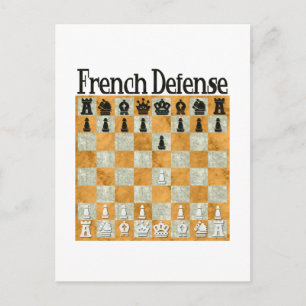 Cartão Postal Defesa Francesa