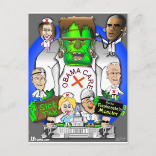 Cartão Postal Defund Obama Care