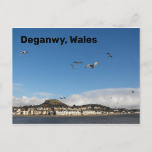 Cartão Postal Deganwy, Gales