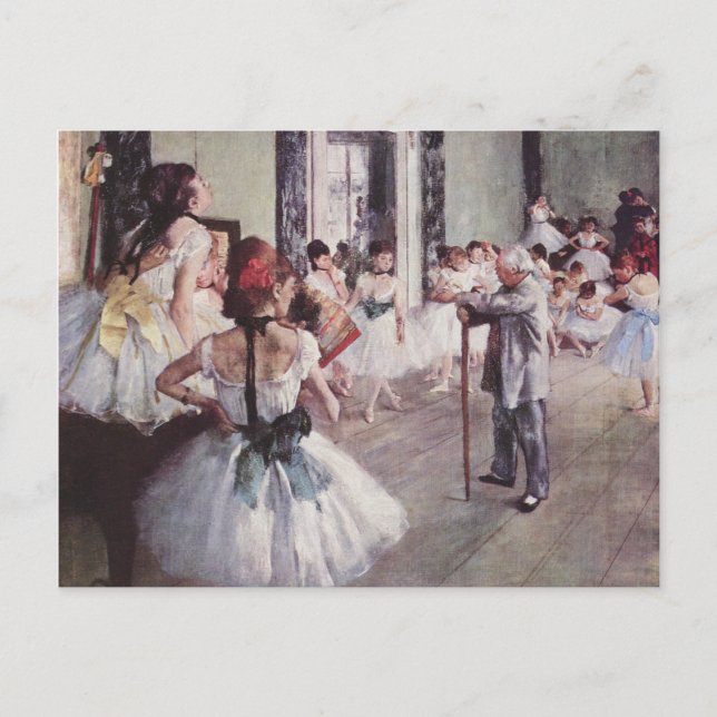 Cartão Postal Degas Art (Frente)