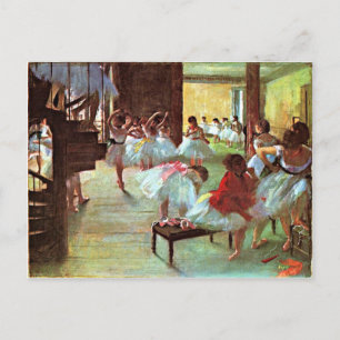 Cartão Postal Degas - Escola do Balé