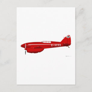 Cartão Postal DeHavilland DH-88 Comet