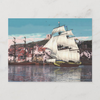 Cartão Postal Deixando o porto