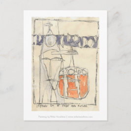 Cartão Postal Deixar de lado o passado e o futuro