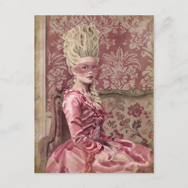 Cartão Postal Deixe-me te contar um segredo. (Frente)