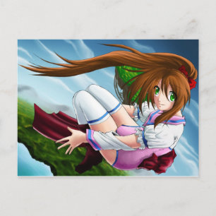 Cartão Postal Deixe-nos ir em uma aventura!