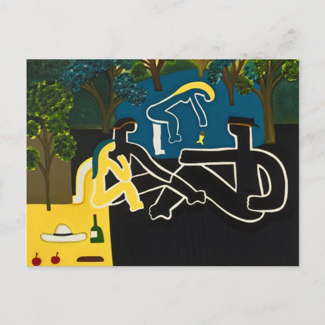 Cartão Postal Dejeuner sur l'herbe (Frente)