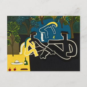 Cartão Postal Dejeuner sur l'herbe