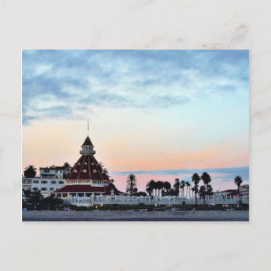 Cartão Postal Del Coronado Sunset