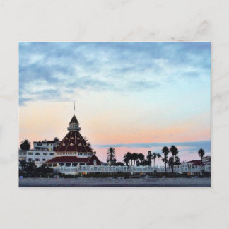 Cartão Postal Del Coronado Sunset